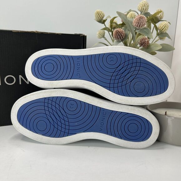 Vionic Lucas Lace Up Leather Sneaker Black Shoes H8281L1001 Men's US 7 M - Picture 9 of 10